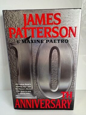 📚 3/$25 📚 James Patterson - 10th Anniversary Hardcover Book